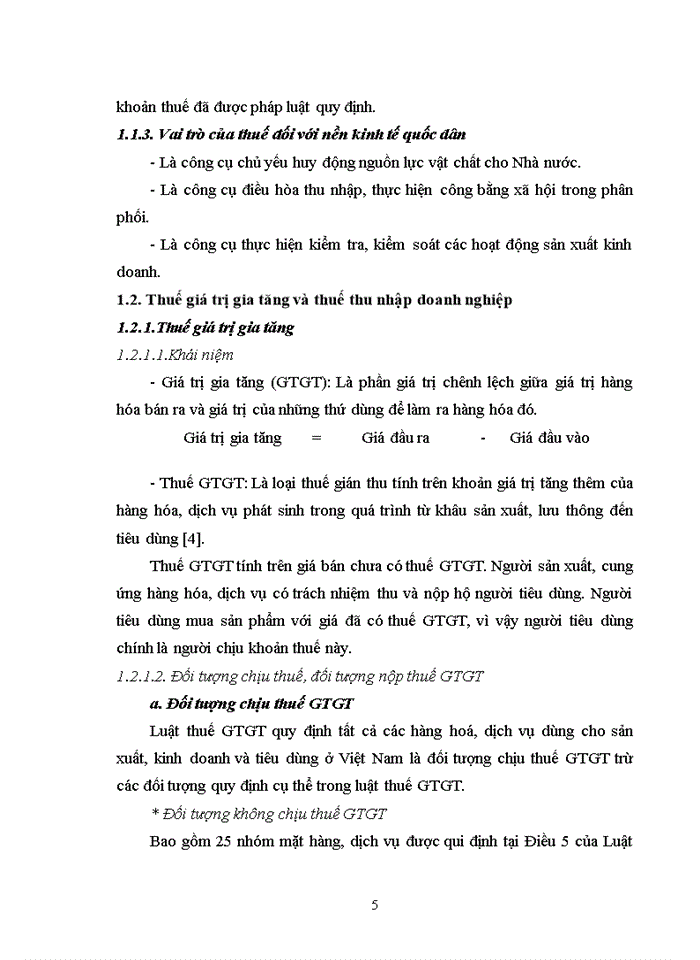 image for page Hoàn thiện kế toán thuế giá trị gia tăng, thuế thu nhập doanh nghiệp tại công ty TNHH MTV HIẾU TỪ
