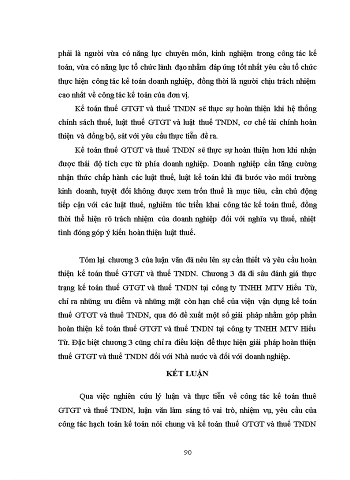image for page Hoàn thiện kế toán thuế giá trị gia tăng, thuế thu nhập doanh nghiệp tại công ty TNHH MTV HIẾU TỪ