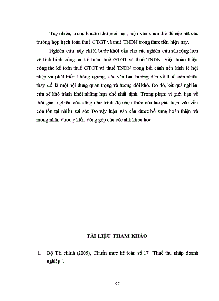 image for page Hoàn thiện kế toán thuế giá trị gia tăng, thuế thu nhập doanh nghiệp tại công ty TNHH MTV HIẾU TỪ