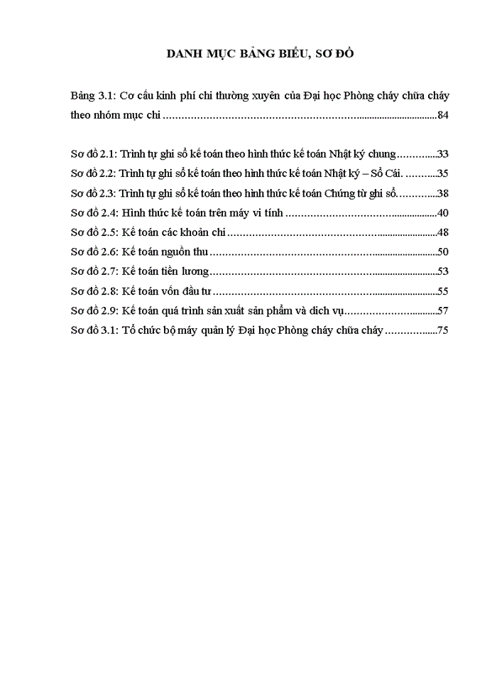 image for page Hoàn thiện tổ chức kế toán tại trường đại học phòng cháy chữa cháy