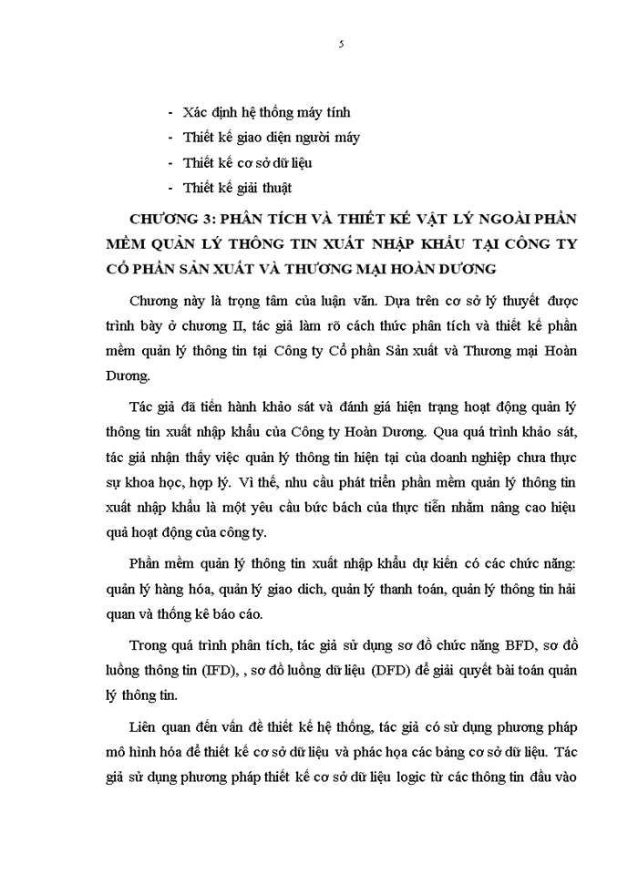 image for page Phân tích và thiết kế phần mềm quản lý thông tin xuất nhập khẩu tại công ty cổ phần sản xuất và thương mại hoàn dương