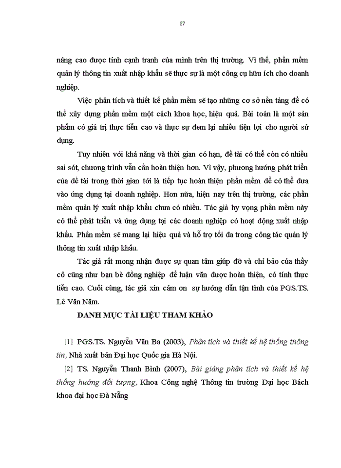 image for page Phân tích và thiết kế phần mềm quản lý thông tin xuất nhập khẩu tại công ty cổ phần sản xuất và thương mại hoàn dương