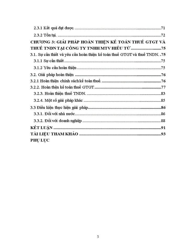 image for page Hoàn thiện kế toán thuế giá trị gia tăng, thuế thu nhập doanh nghiệp tại công tytnhh mtv hiếu từ