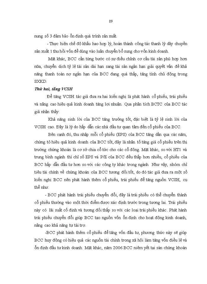 image for page Phân tích báo cáo tài chính công ty cổ phần xi măng bỉm sơn