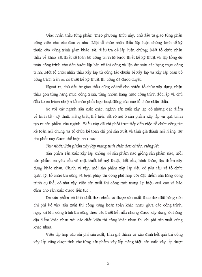 image for page Hoàn thiện kế toán tập hợp chi phí sản xuất và tính giá thành sản phẩm xây lắp tại công ty tnhh tân thành