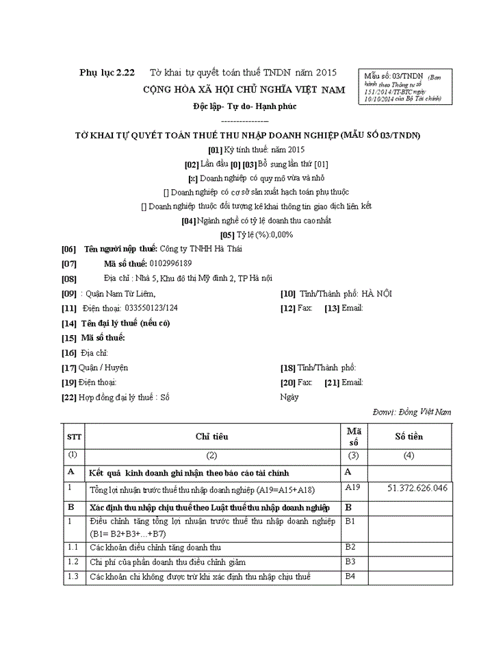 image for page Hoàn thiện kế toán thuế thu nhập doanh nghiệp tại các doanh nghiệp thương mại nhỏ và vừa trên địa bàn quận NAM TỪ LIÊM, tp. HÀ NỘI