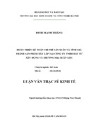 Hoàn thiện kế toán chi phí sản xuất và tính giá thành sản phẩm xây lắp tại công ty tnhh đầu tư xây dựng và thương mại xuân lộc