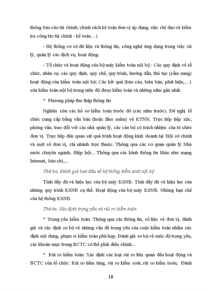 image for page Hoàn thiện quy trình kiểm toán báo cáo tài chính ngân hàng đầu tư và phát triển việt nam do kiểm toán nhà nước thực hiện