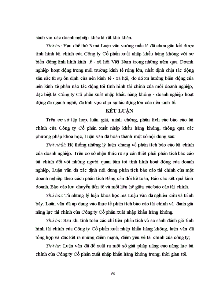 image for page Phân tích báo cáo tài chính của công ty cổ phần xuất nhập khẩu hàng không