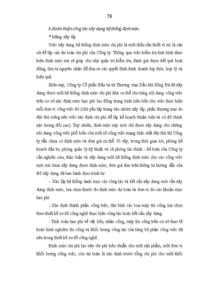 image for page Tổ chức công tác kế toán quản trị tại công ty cổ phần đầu tư và thương mại dầu khí sông đà