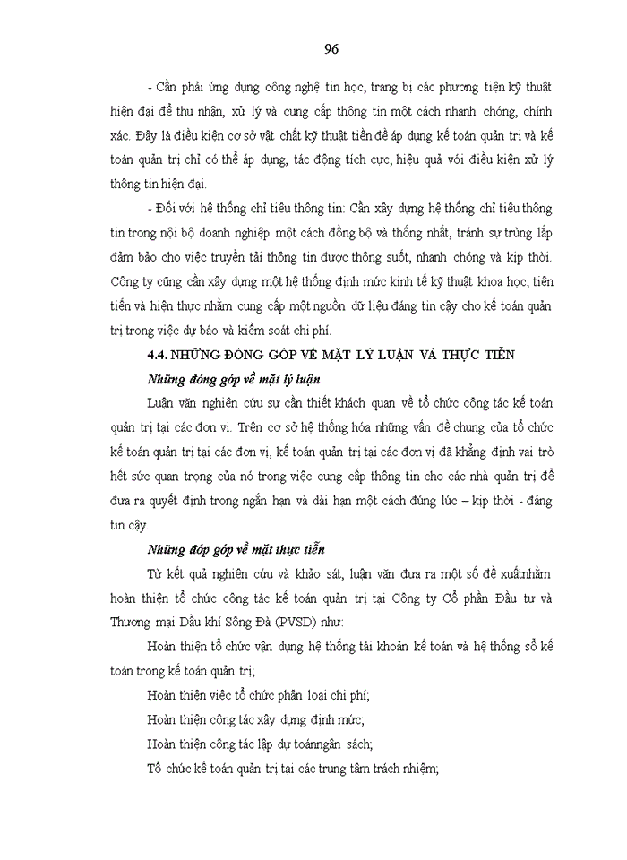 image for page Tổ chức công tác kế toán quản trị tại công ty cổ phần đầu tư và thương mại dầu khí sông đà