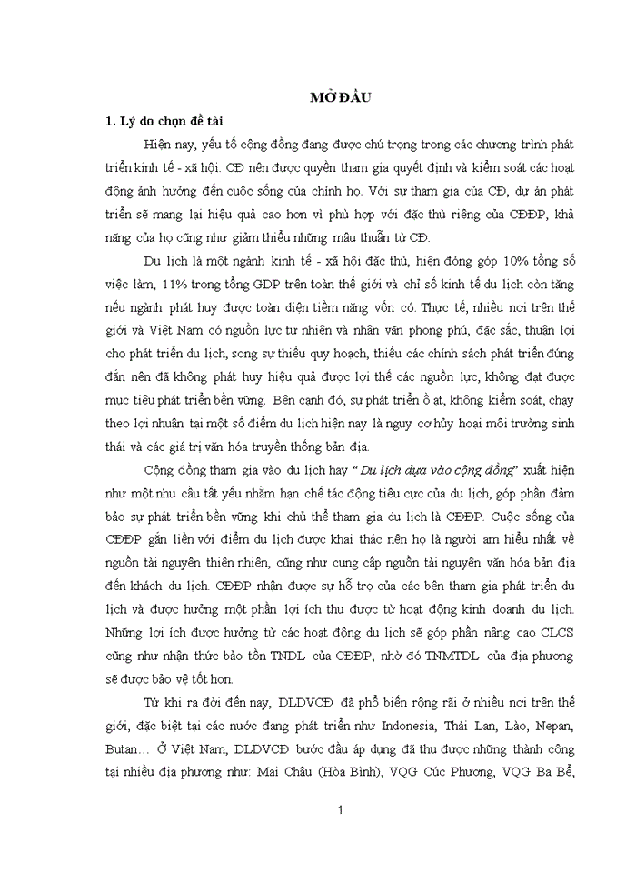 image for page Phát triển du lịch dựa vào cộng đồng tại khu vực phía tây tỉnh thanh hóa