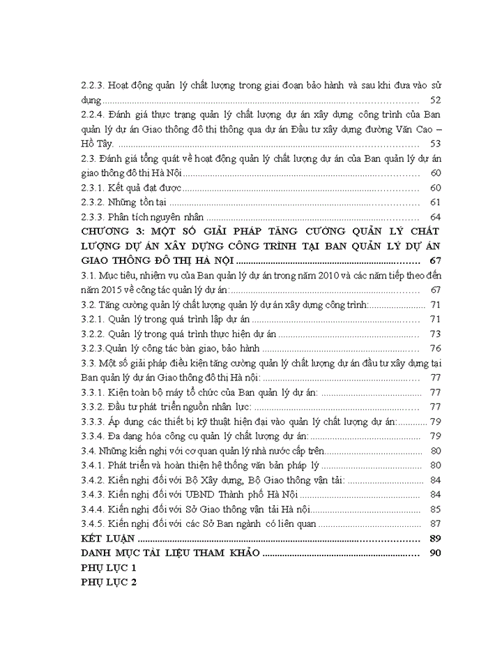 image for page Quản lý chất lượng dự án xây dựng công trình của Ban quản lý dự án Giao thông đô thị Hà Nội