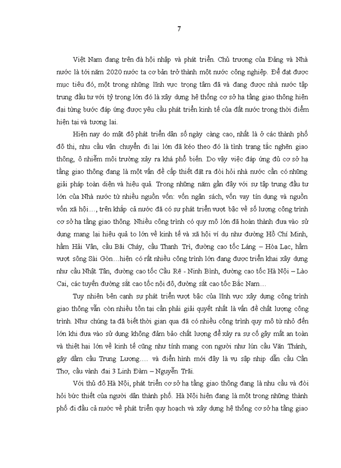 image for page Quản lý chất lượng dự án xây dựng công trình của Ban quản lý dự án Giao thông đô thị Hà Nội