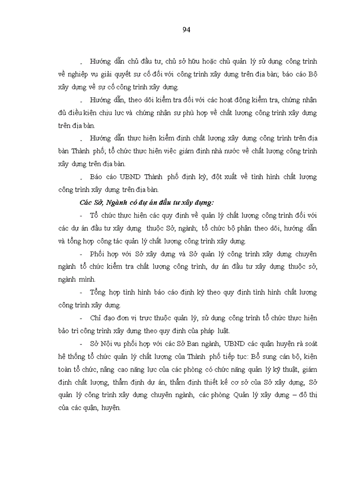 image for page Quản lý chất lượng dự án xây dựng công trình của Ban quản lý dự án Giao thông đô thị Hà Nội