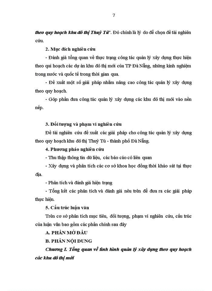 image for page Quản lý xây dựng theo quy hoạch khu đô thị Thuỷ Tú