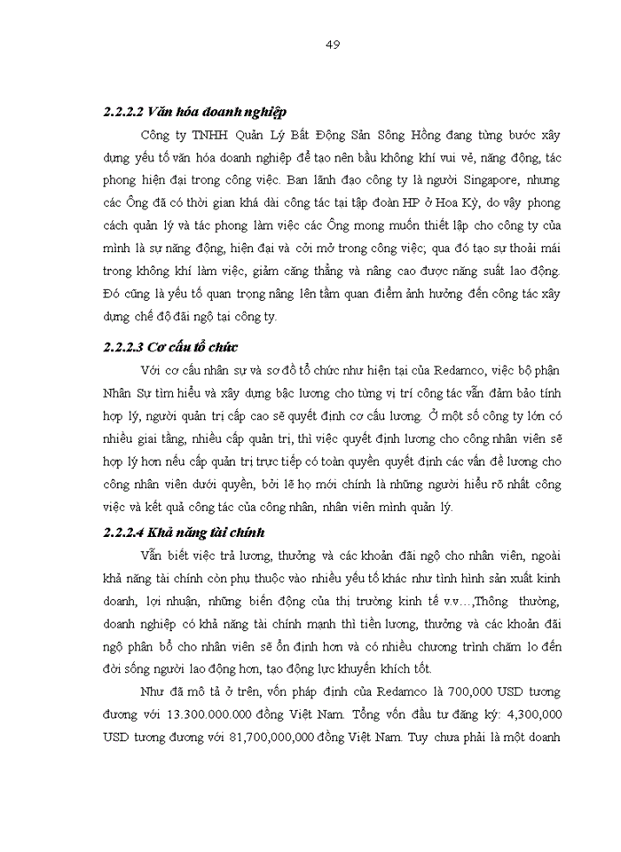 image for page Xây dựng hệ thống lương và các chế độ đãi ngộ nhân sự tại công ty TNHH Quản Lý Bất Động Sản Sông Hồng