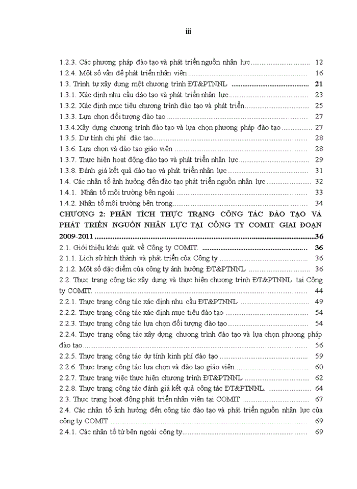 image for page Hoàn thiện công tác đào tạo và phát triển nguồn nhân lực tại Công ty COMIT giai đoạn 2012-2015
