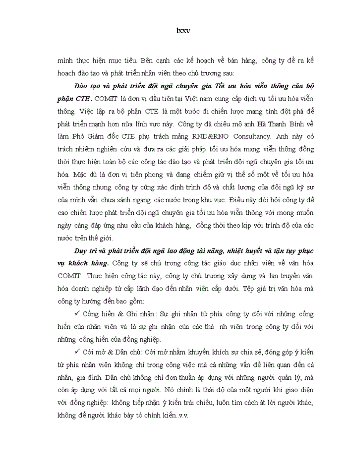 image for page Hoàn thiện công tác đào tạo và phát triển nguồn nhân lực tại Công ty COMIT giai đoạn 2012-2015