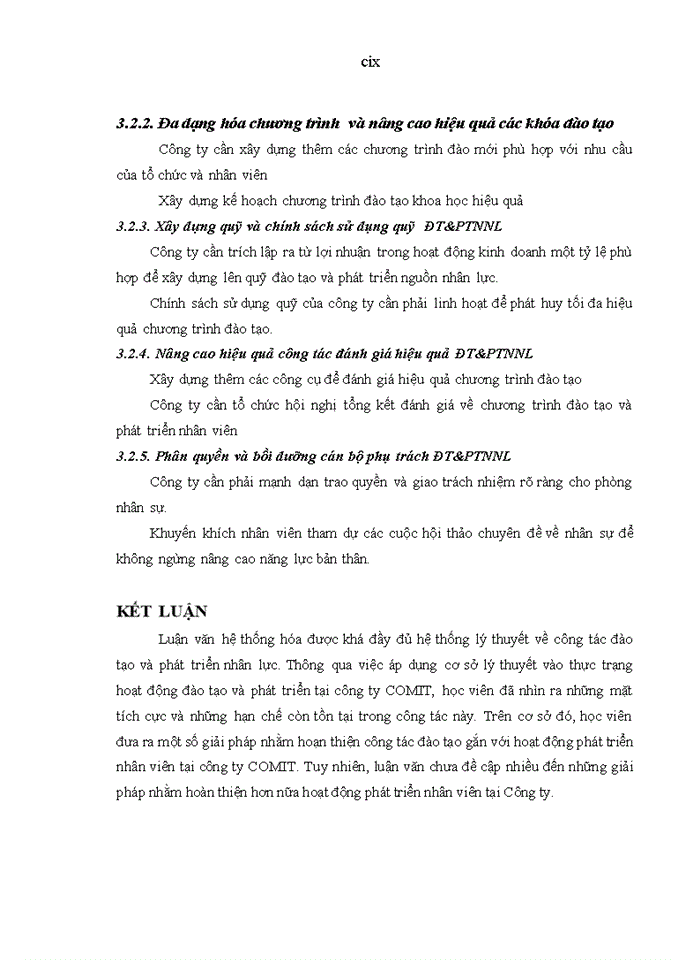 image for page Hoàn thiện công tác đào tạo và phát triển nguồn nhân lực tại Công ty COMIT giai đoạn 2012-2015