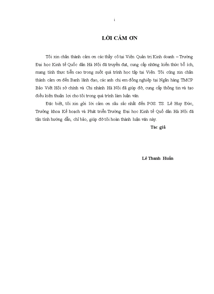 image for page Nâng cao năng lực cạnh tranh của Ngân hàng Thương mại cổ phần Bảo Việt