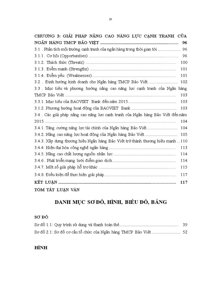 image for page Nâng cao năng lực cạnh tranh của Ngân hàng Thương mại cổ phần Bảo Việt