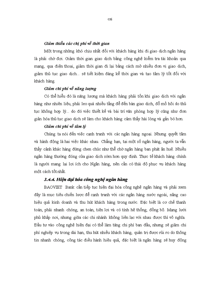 image for page Nâng cao năng lực cạnh tranh của Ngân hàng Thương mại cổ phần Bảo Việt