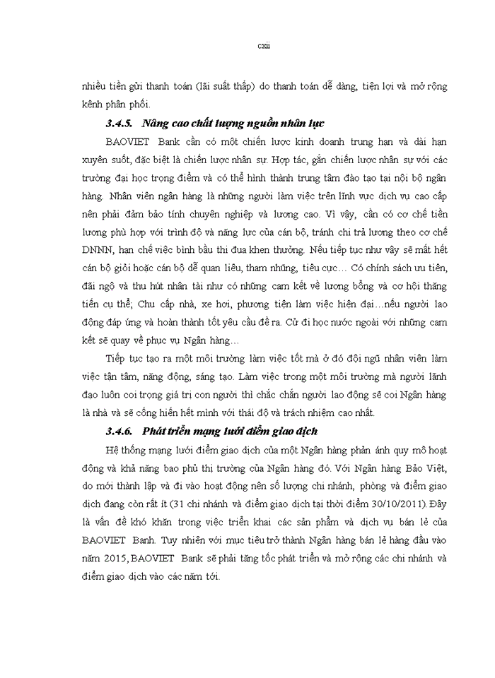 image for page Nâng cao năng lực cạnh tranh của Ngân hàng Thương mại cổ phần Bảo Việt