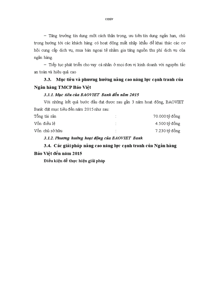 image for page Nâng cao năng lực cạnh tranh của Ngân hàng Thương mại cổ phần Bảo Việt