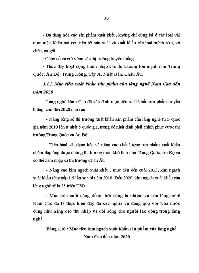 image for page Thúc đẩy xuất khẩu sản phẩm của làng nghề xã Nam Cao  - Huyện Kiến Xương - tỉnh Thái Bình