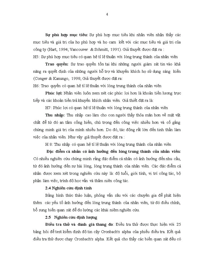 image for page Các nhân tố ảnh hưởng đến lòng trung thành của nhân viên tại Công ty cổ phần du lịch công đoàn Sơn La