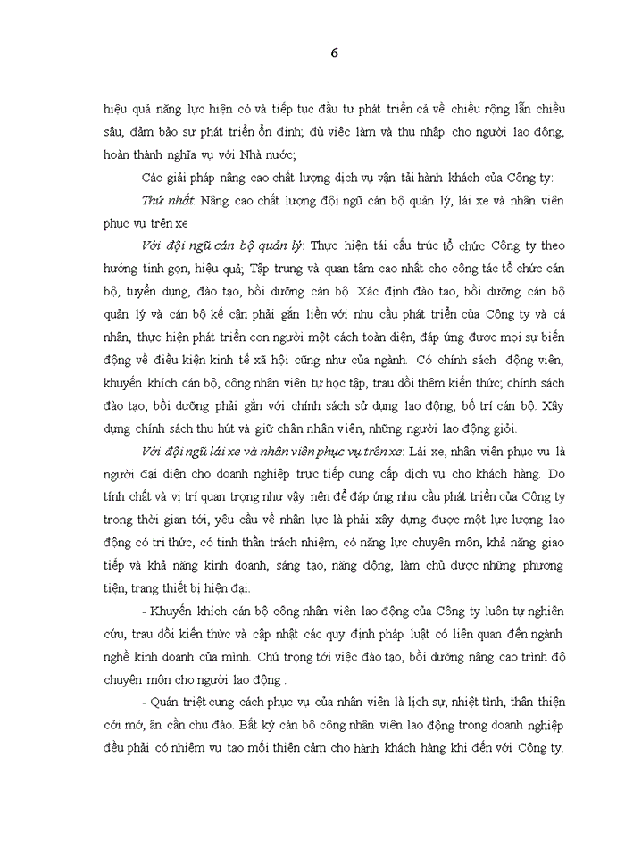 image for page Giải pháp nâng cao chất lượng dịch vụ vận tải hành khách tại Công ty cổ phần xe khách số I Sơn La