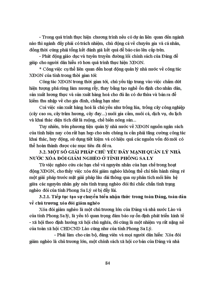 image for page Quản lý nhà nước đối với hoạt động xóa đói giảm nghèo ở tỉnh phong sa ly- cộng hòa dân chủ nhân dân LÀO