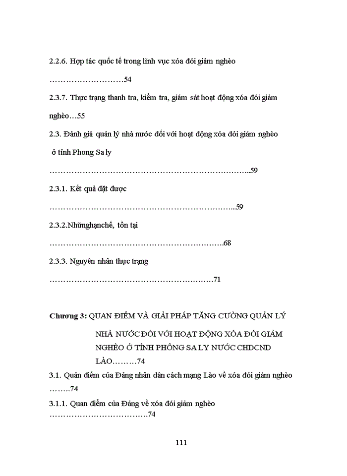 image for page Quản lý nhà nước đối với hoạt động xóa đói giảm nghèo ở tỉnh phong sa ly- cộng hòa dân chủ nhân dân LÀO
