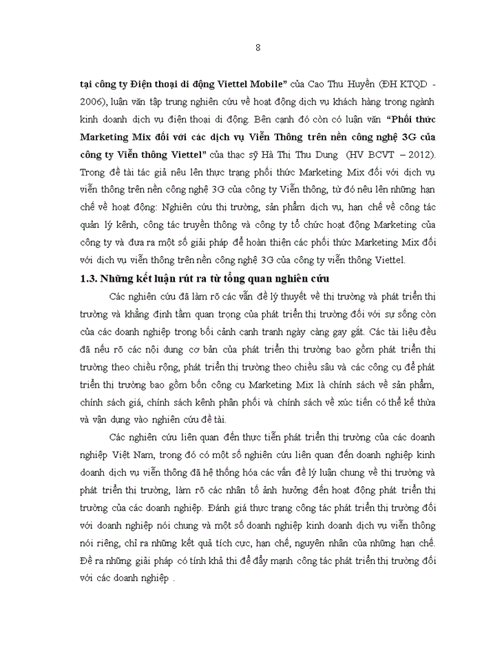 image for page Giải pháp phát triển thị trường dịch vụ thông tin di động 2G của Viettel tại tỉnh Vĩnh Phúc