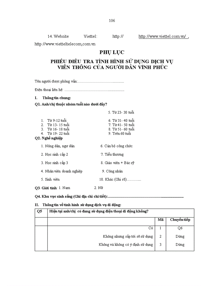 image for page Giải pháp phát triển thị trường dịch vụ thông tin di động 2G của Viettel tại tỉnh Vĩnh Phúc