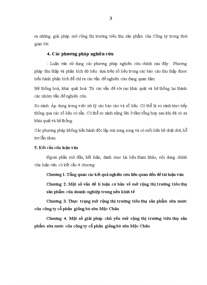image for page Giải pháp mở rộng thị trường tiêu thụ sản phẩm sữa nước của công ty cổ phần giống bò sữa Mộc Châu