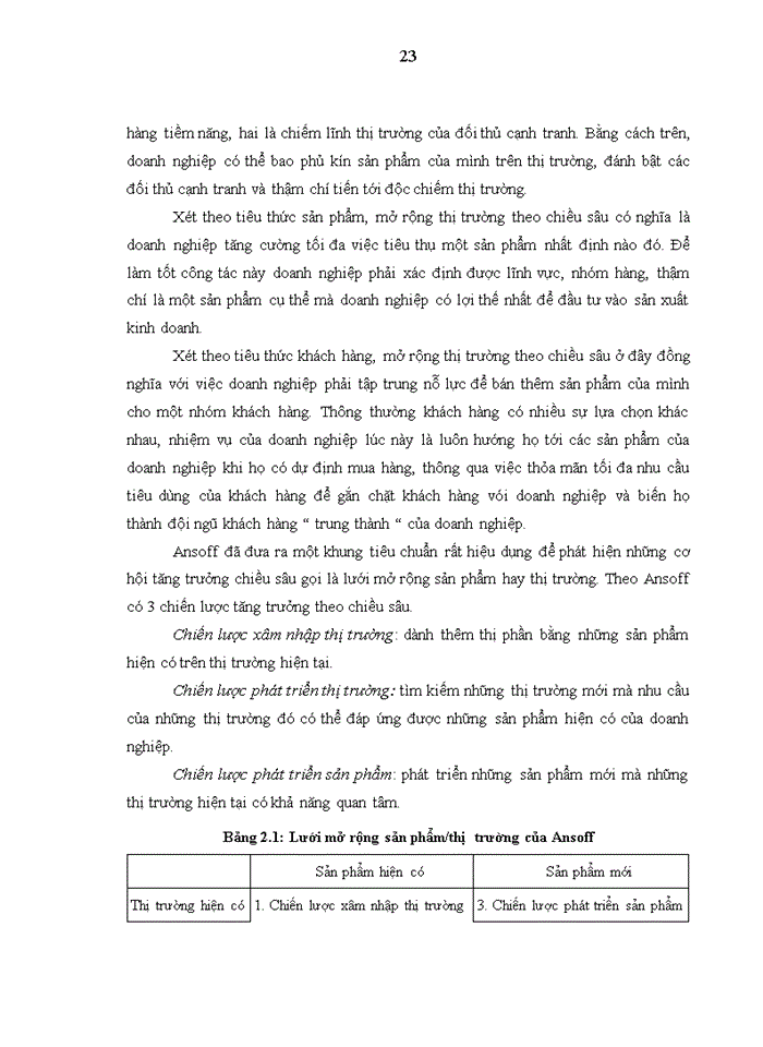 image for page Giải pháp mở rộng thị trường tiêu thụ sản phẩm sữa nước của công ty cổ phần giống bò sữa Mộc Châu