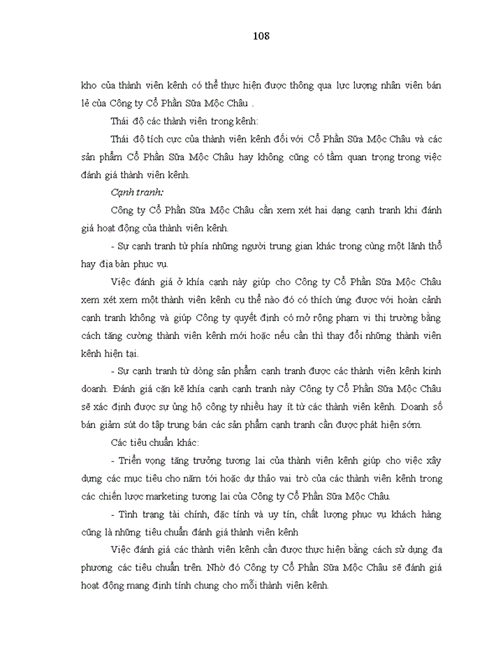 image for page Giải pháp mở rộng thị trường tiêu thụ sản phẩm sữa nước của công ty cổ phần giống bò sữa Mộc Châu