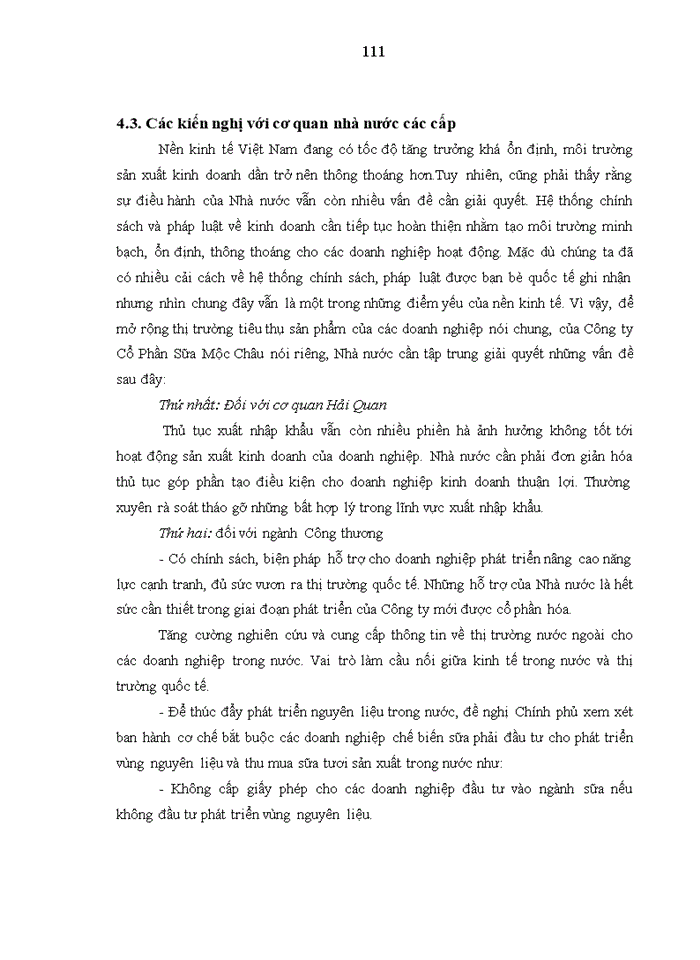 image for page Giải pháp mở rộng thị trường tiêu thụ sản phẩm sữa nước của công ty cổ phần giống bò sữa Mộc Châu