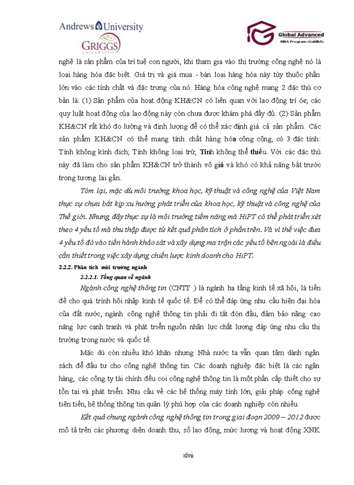 image for page Xây dựng chiến lược kinh doanh cho Công ty cổ phần Tập đoàn HiPT giai đoạn 2013 -2018