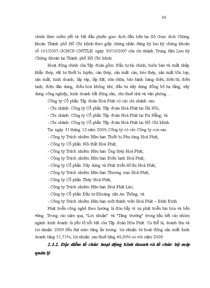 image for page Hoàn thiện phân tích báo cáo tài chính tại Công ty Cổ phần tập đoàn Hoà Phát