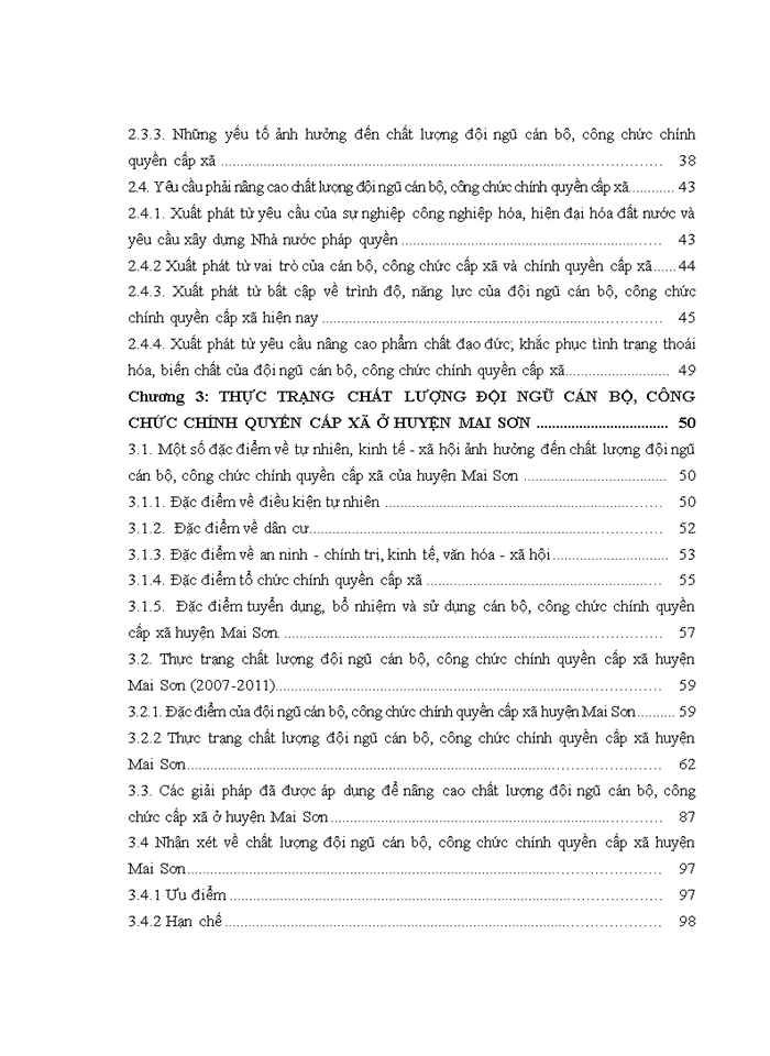 image for page Nâng cao chất lượng đội ngũ cán bộ, công chức cấp xã tại huyện Mai Sơn, tỉnh Sơn La
