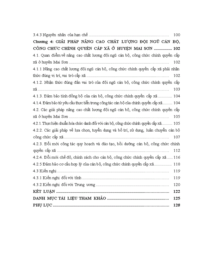 image for page Nâng cao chất lượng đội ngũ cán bộ, công chức cấp xã tại huyện Mai Sơn, tỉnh Sơn La