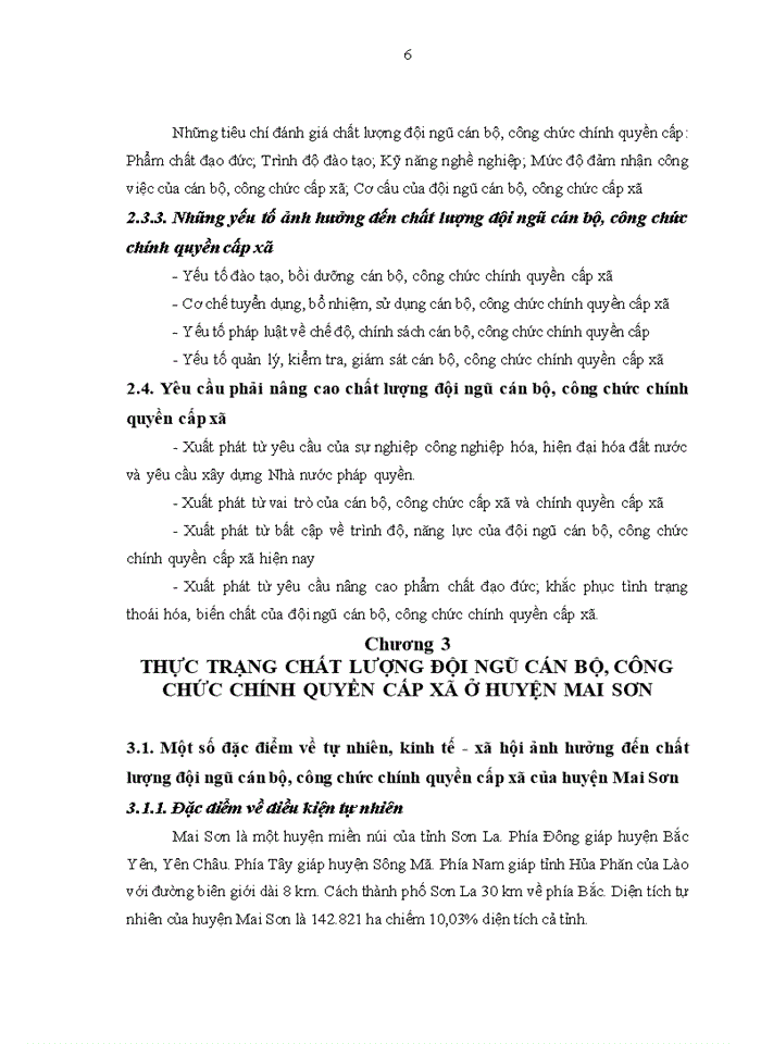 image for page Nâng cao chất lượng đội ngũ cán bộ, công chức cấp xã tại huyện Mai Sơn, tỉnh Sơn La