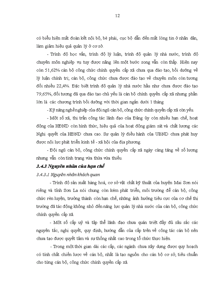 image for page Nâng cao chất lượng đội ngũ cán bộ, công chức cấp xã tại huyện Mai Sơn, tỉnh Sơn La