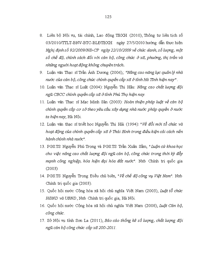 image for page Nâng cao chất lượng đội ngũ cán bộ, công chức cấp xã tại huyện Mai Sơn, tỉnh Sơn La