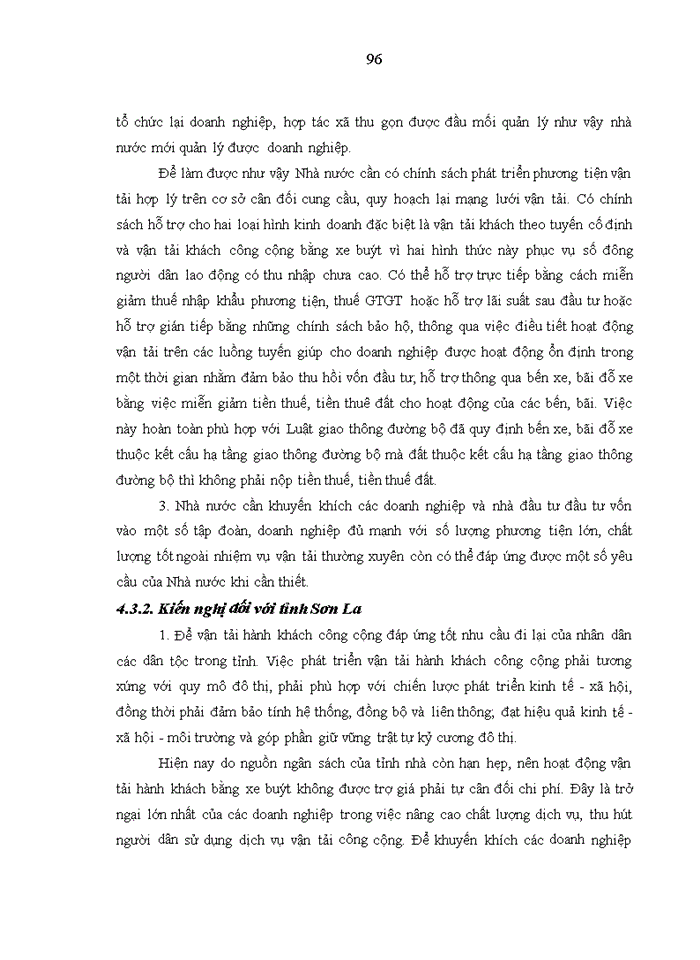 image for page Giải pháp nâng cao chất lượng dịch vụ vận tải hành khách tại Công ty cổ phần xe khách số I Sơn La