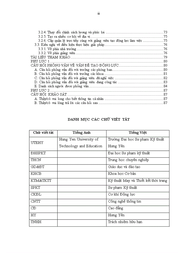 image for page Động lực làm việc cho cán bộ giảng viên trường đại học sư phạm kỹ thuật hưng yên