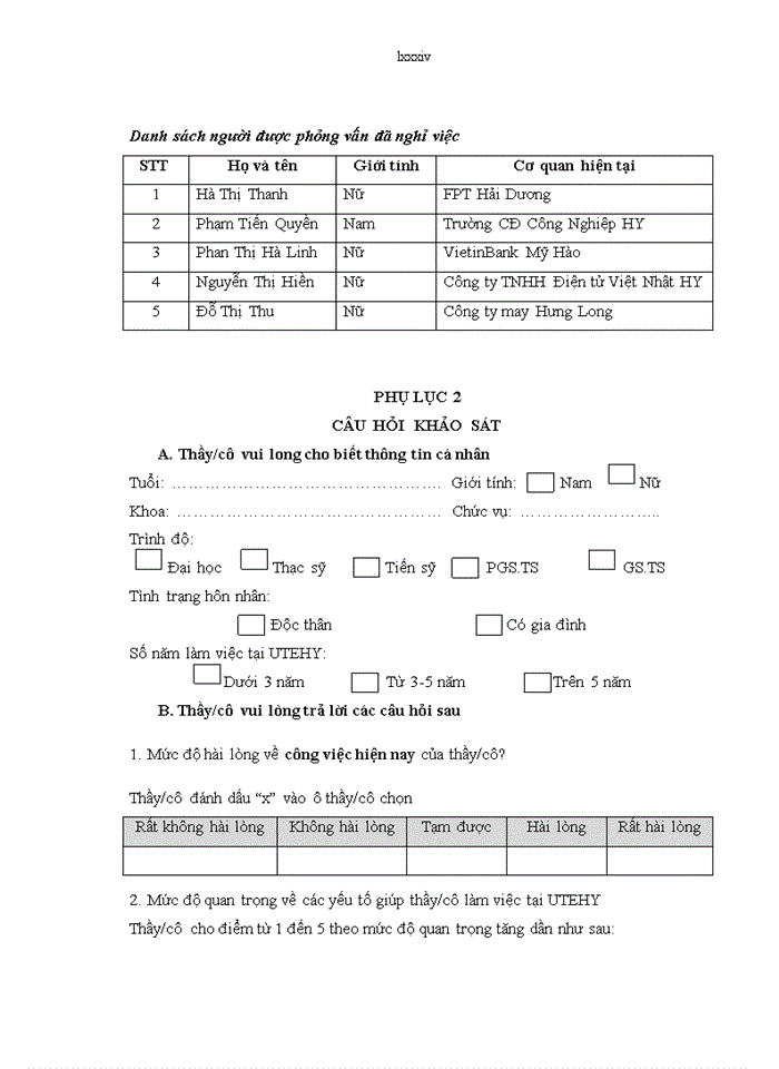 image for page Động lực làm việc cho cán bộ giảng viên trường đại học sư phạm kỹ thuật hưng yên